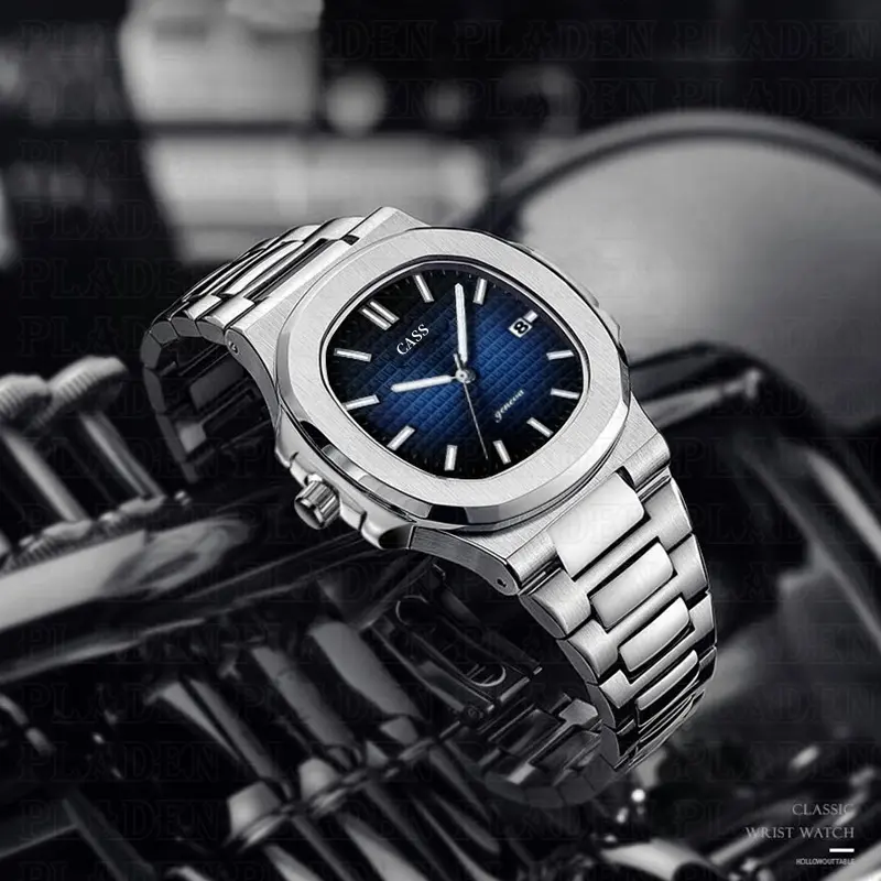JAM TANGAN PRIA RANTAI WATCH FULL AUTOMATIC MEN'S CLASSIC NAUTILUS PETROAR WATCH WATCH WATPROOF MEN'S WATCH