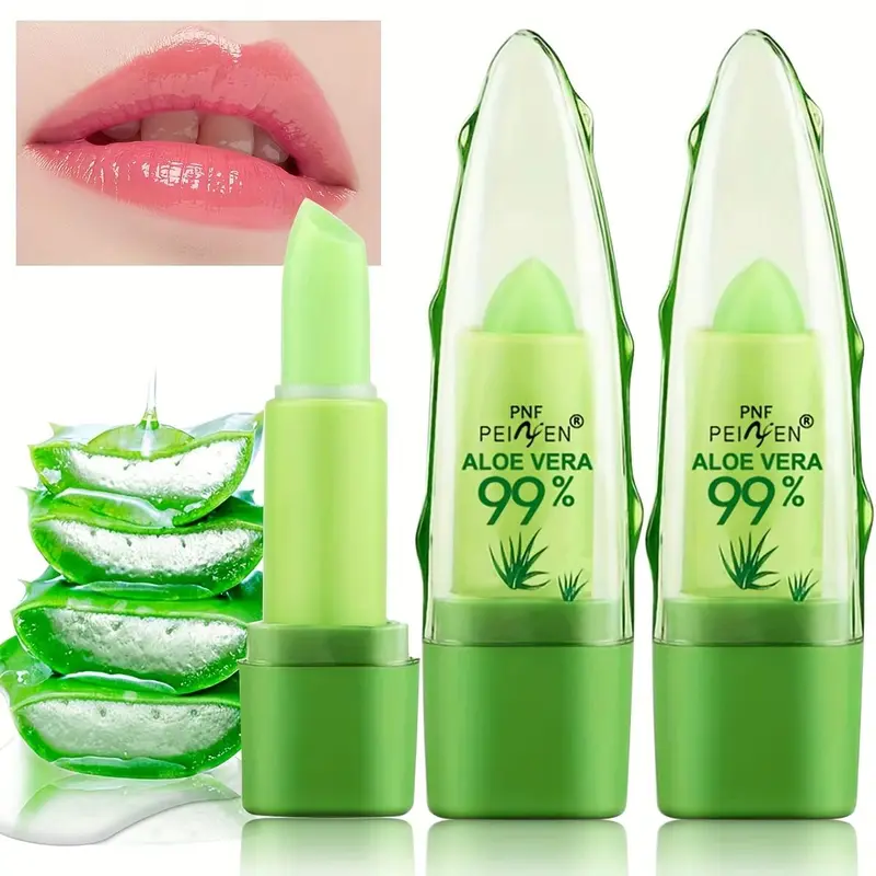Color-changing Lipstick, 1 Count Long-lasting Lipstick, Nutritious And Plumping Lip Balm, Moisturizer, Magical Temperature-changing Lip Gloss, Lip Makeup, Christmas Gift 2
