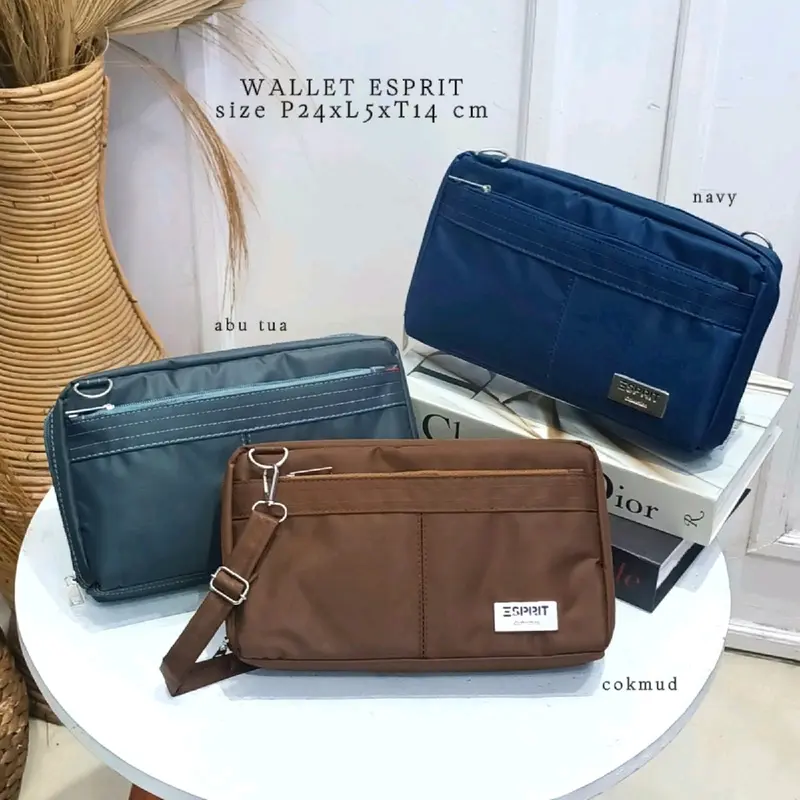 Istanatasindah Wallet HPO Tas Selempang Wanita Bahan Mikrolongcham 5 Ruang Anti Air 2
