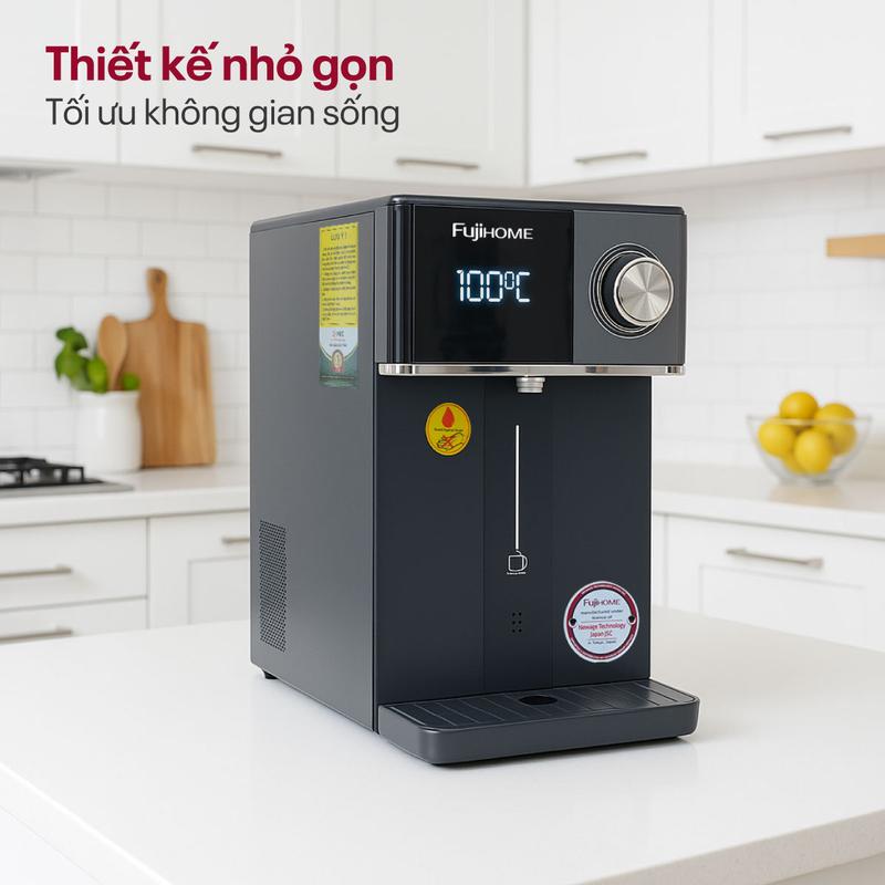 Máy lọc nước RO nóng lạnh FUỊHOME WP302C Lọc RO siêu tốc, khử khuẩn UV - Bảo hành 24 tháng 3