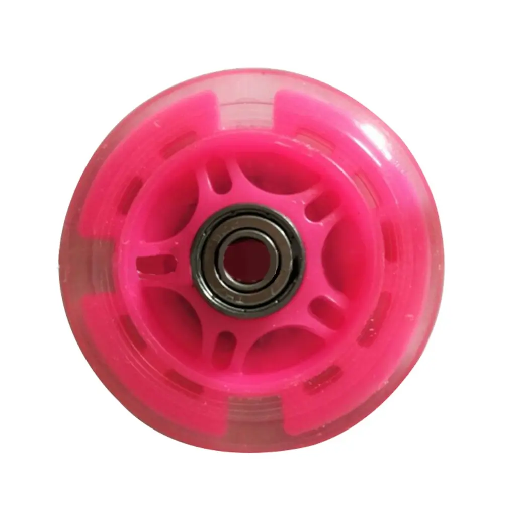 80mm 120mm Scooter Wheel Flashing Light Up Scooter Wheel for Scooter Bearings