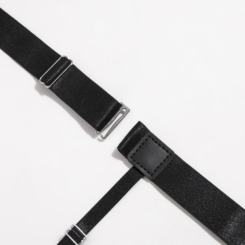 Product Introduction of Kẹp Tất Và Áo Sơ Mi Co Giãn Có Thể Điều Chỉnh Unisex, Thiết Kế Kẹp Ba, Thích Hợp Sử Dụng Trong Kinh Doanh Và Sử Dụng Thường Ngày Sắp Xếp Gọn Gàng Và Dễ Phối Đồ 4