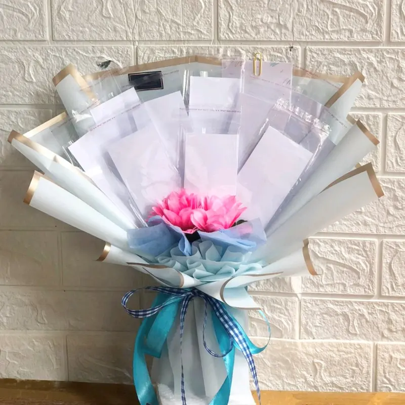 Buket u4ng kosongan 10 slot free blind card(kartu ucapan kosong)+free packing kardus aman Gift bouquet 1 CO=1 BUKET 0
