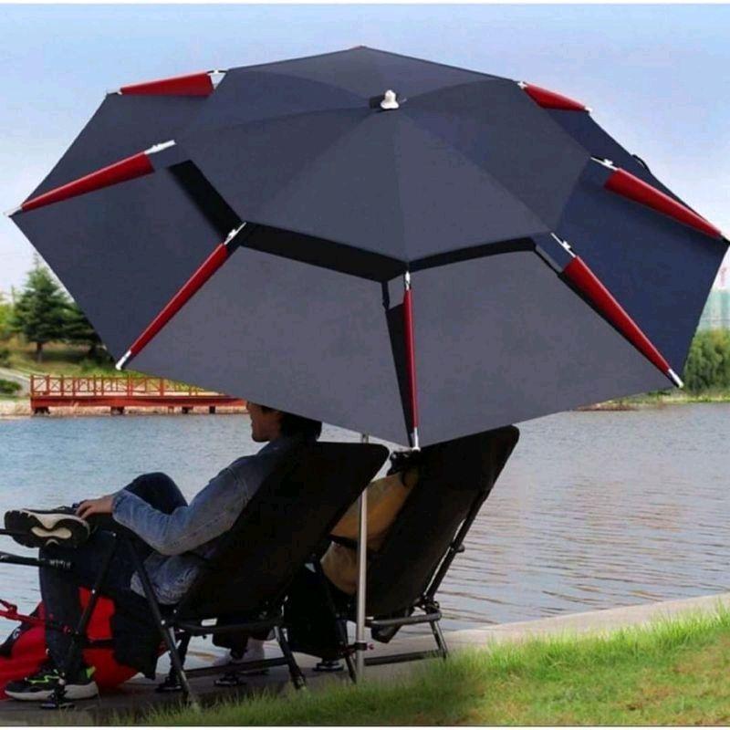 [ LOẠI 1 ] Ô Dù Câu Cá 2 Tầng Chống Tia UV Che Nắng Mưa Cao Cấp Dày Dặn (2m2-2m4-2m6) Đi Câu Bắt Cá Fishinh Câu Cá Đồ Câu Fishing 247 Việt Nam