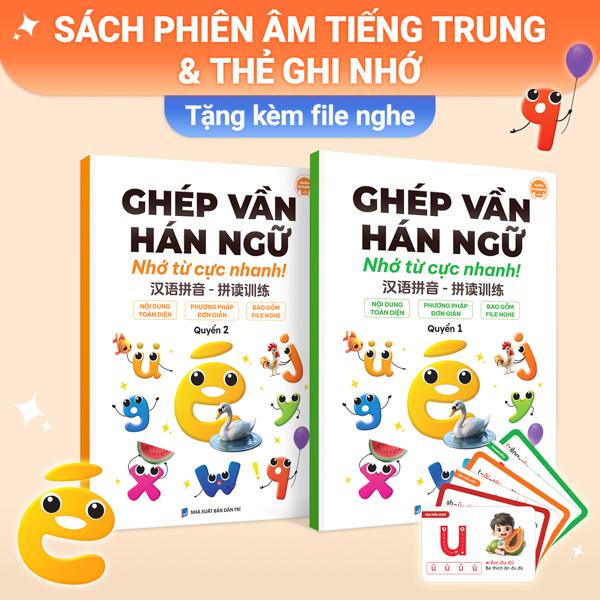 Sách học tiếng Trung Quốc cho người mới bắt đầu (PinYin) - Ghép vần hán ngữ sách, học tiếng Trung Quốc, sách tiếng trung cho người bắt đầu, giáo trình hán ngữ