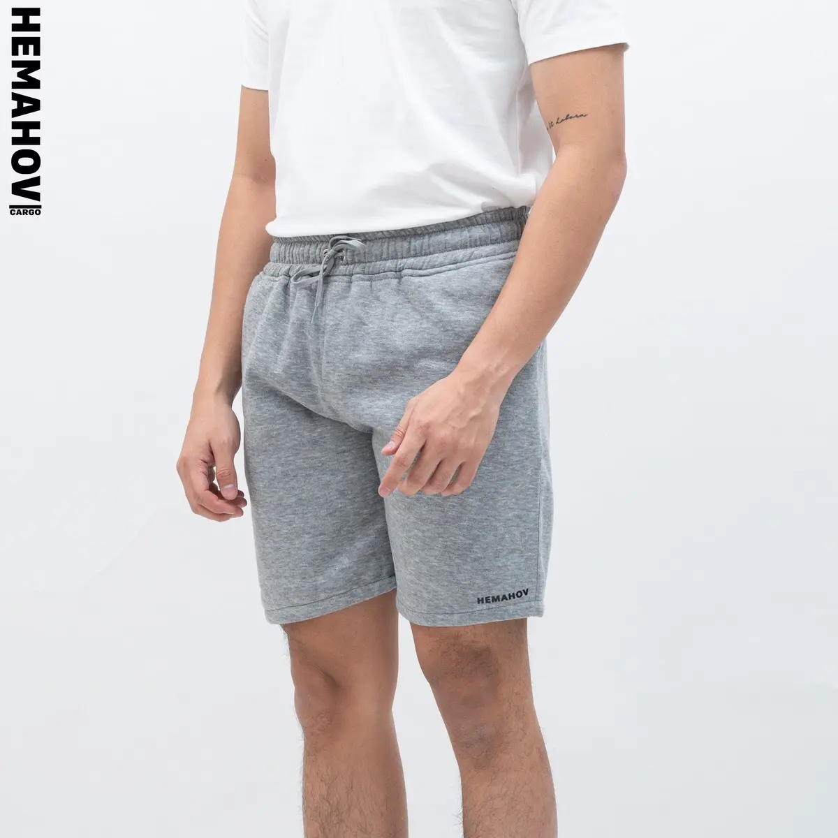 Hemahov Boardshort Celana Pendek Pria Fleece
