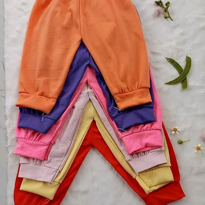 (3-18kg) Sét 20 Quần Dài Vải Cotton Cho Bé Trai Bé Gái
