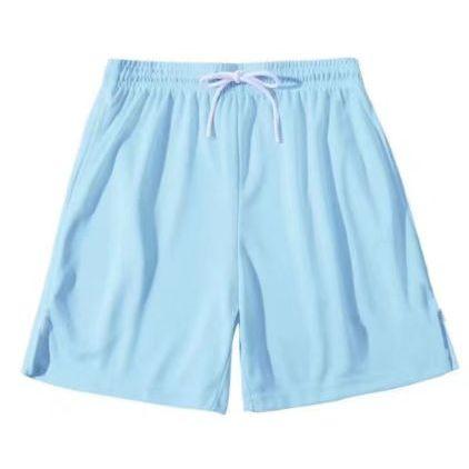 Product Introduction of Quick-Drying Basketball Pants, Sports Shorts, Cropped Pants, Men's And Women's Breathable, Ultra-Lightweight, Oversized, Black And White Running Training Half Pants 2