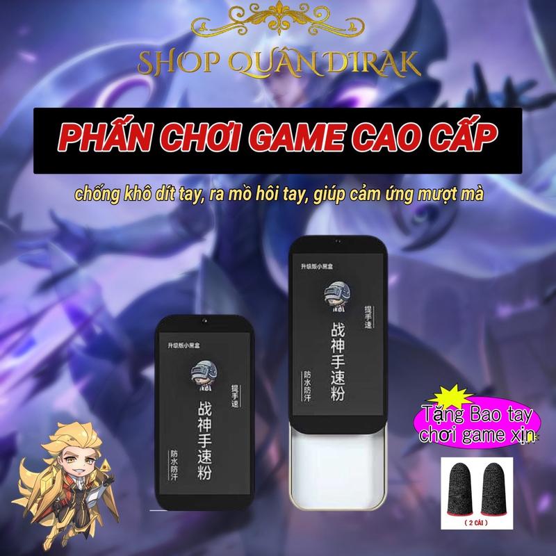 Phấn Chơi Game Luxury (Quân Dirak) Loại 1 Bột Sáp Nguyên Khối Bản Cao Cấp Chống Khô Dít Tay Giúp Cảm Ứng Mượt Mà