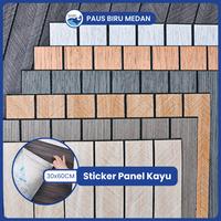 Gambar Paus Biru - PREMIUM Wall Panel PVC+foam WoodPanel Dinding 3D PVC+foam Wpc Panel Terlengkap 30x30cm/30*60cm Dekorasi Dinding Kamar Studio & TV Stiker Dinding Berperekat Praktis A65 - A66-1 (30x60cm) dari PAUS BIRU MEDAN Kota Surabaya 1 Tokopedia