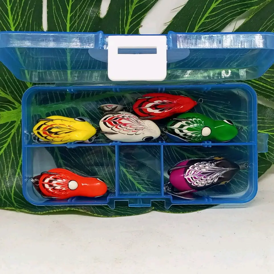 PAKET HEMAT soft frog BAR BAR LURE isi 6 pcs