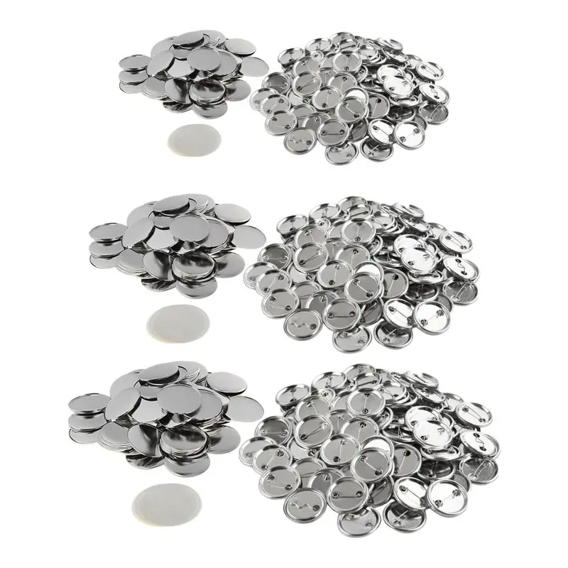 50/100Sets Crafts Lover DIY Blank Badge Button Pins Components Souvenirs Supplies DIY Crafts Art Presents Making Blank Button Badge Kit 3
