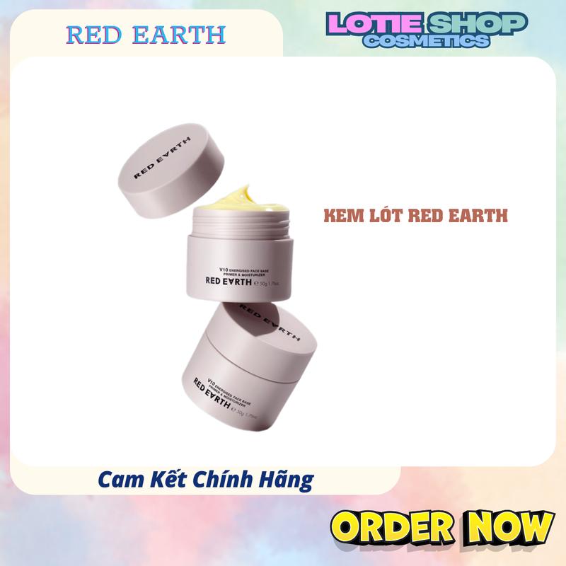  Kem Lót RED EARTH V10 dưỡng ẩm che lỗ chân lông dưỡng ẩm cao cấp 50g 