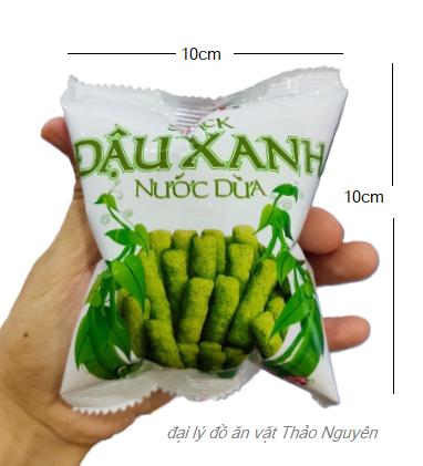 Bịch 20 gói bim đậu xanh nước cốt dừa ( ~ 6g/ 1 gói ) - Đồ ăn vặt tuổi thơ - đồ ăn vặt ngon rẻ