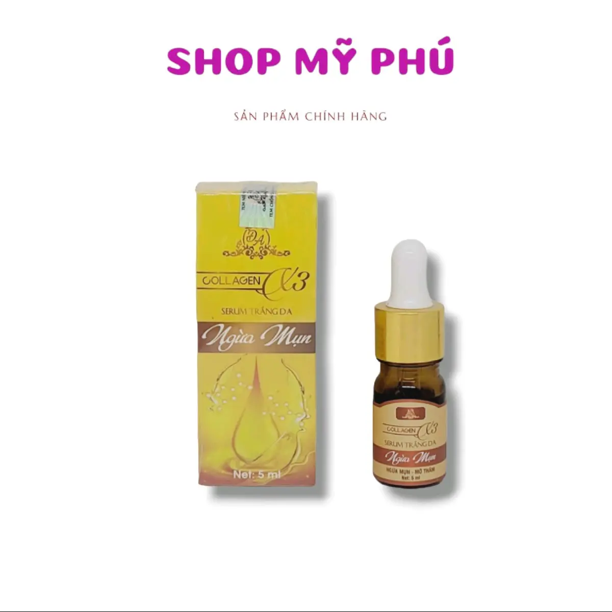 Serum mụn collagen x3  đông anh