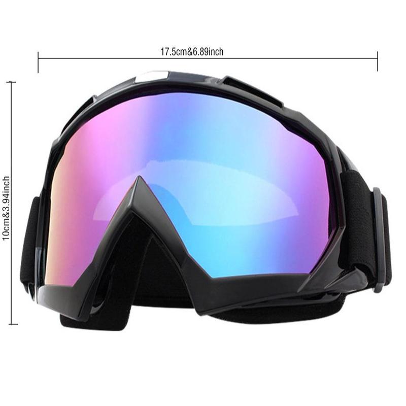 Windproof & Dustproof Sports Goggles, UV Protection Facial Mask, Multi-use Outdoor Accessories, Suitable for Skiing, Mountaineering, Cycling, Fishing 1