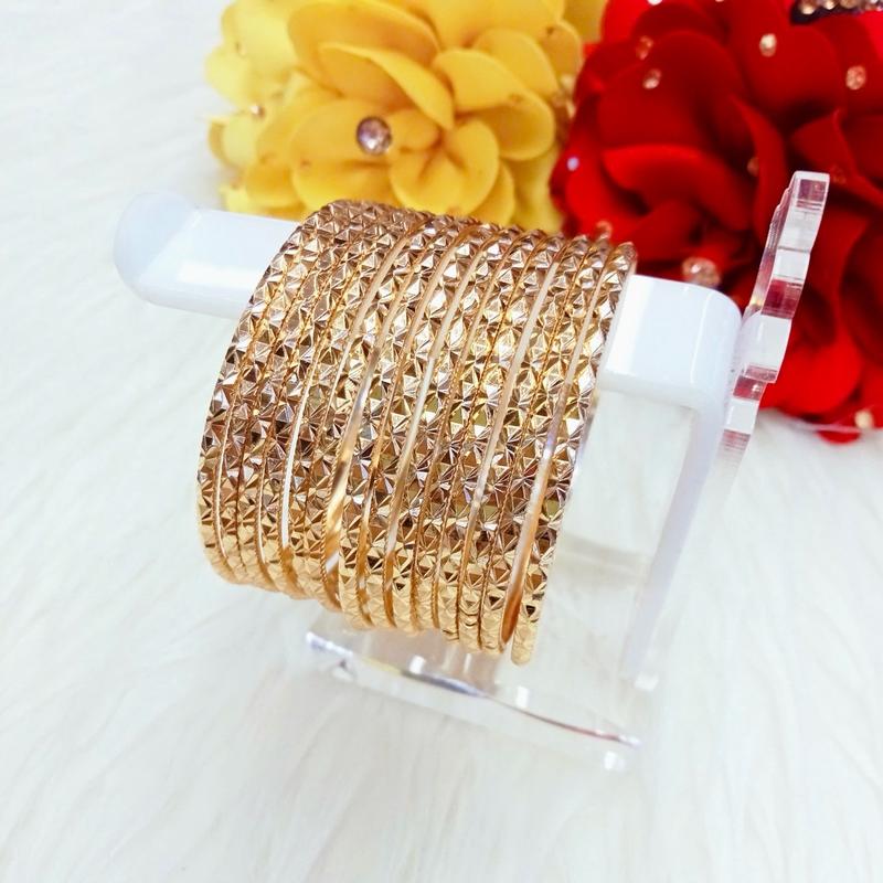  Vòng Ximen Mẫu Chạm Kim Cương Khóa Gài 2.5ly Đồng Đỏ Màu Miền Tây 750 Phụ Kiện Nữ 