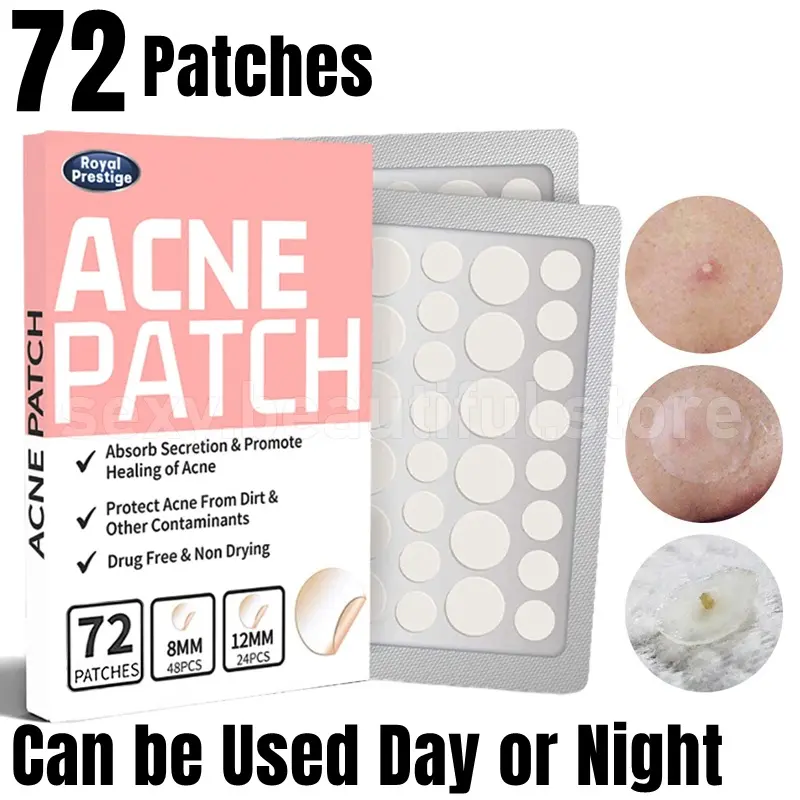【BUY 1 TAKE 1】72 PCS Salicylic Pimple Patch Blemish Treatment Acne Repair Waterproof Acne Patch Peel Skincare  all skin types face scrubs & peels