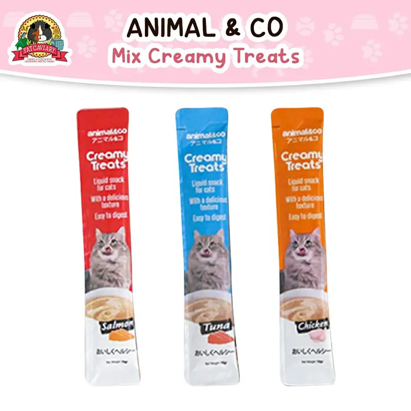 Animal&Co Creamy Treats 16gr X 4 sachets 4