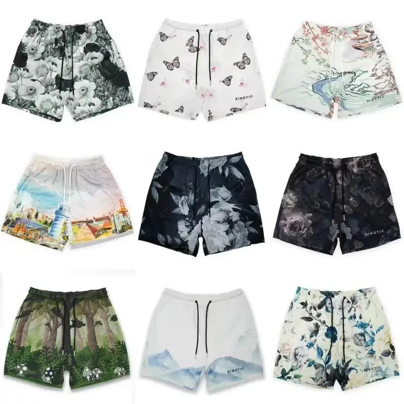 KINETIC Basic Shorts NEW men's casual shorts fitness sports pants summer gymworkout Men Women Classic GYM Mesh Shorts
