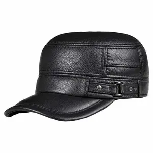 TOPI PRIA KULIT SINTETIS , NYAMAN DIPAKAI SEHARIAN, BAHAN HALUS & LEMBUT, KUALITAS TERBAIK, JAHITAN RAPI, UKURAN ALLSIZE