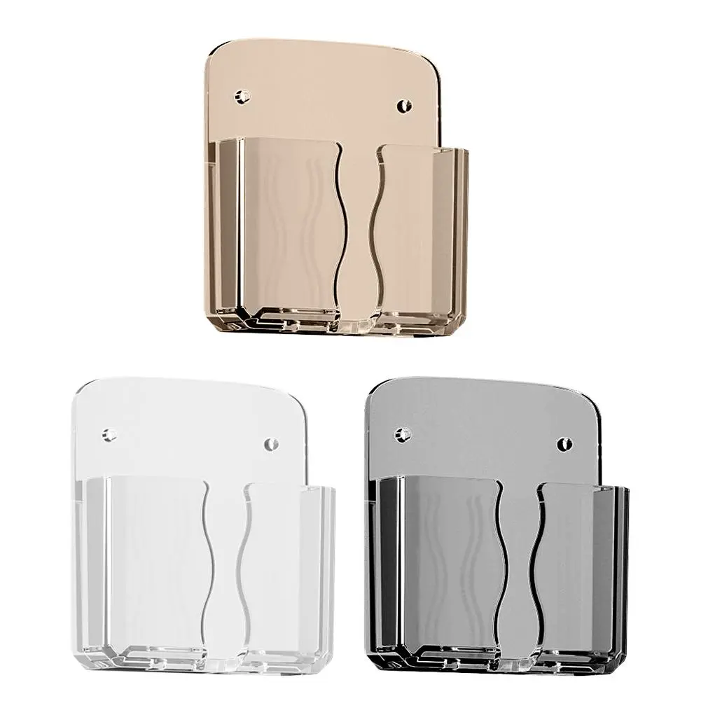 Dụng Cụ Sắp Xếp Điện Thoại Di Động Treo Tường, Giá Chân Đế Sạc Điện Thoại Di Động Dính, Không Cần Đục Lỗ, Dụng Cụ Sắp Xếp Đầu Giường, Thích Hợp Cho Phòng Ngủ