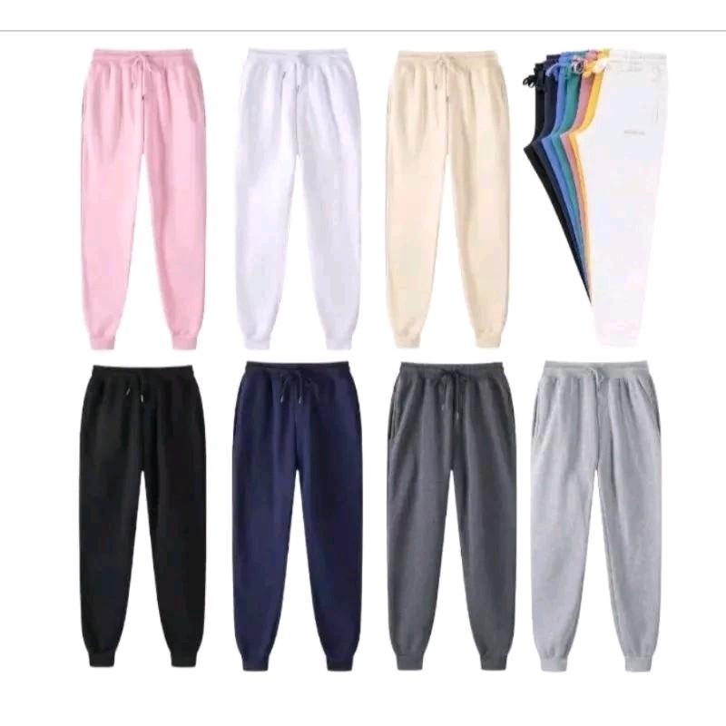 Celana Jogger Unisex - Bahan Berkualitas - Nyaman Dipakai - Ukuran M, L, XL, XXL - Tersedia dalam 7 Warna - Sport regular slim-fit 2