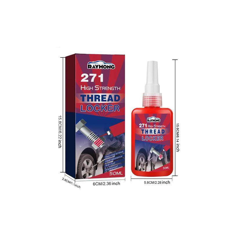 50ml Car Threads Locker Glue, Car Thread Locker Glue, Auto Thread Locking Tool, Automotive Repair Tool 1