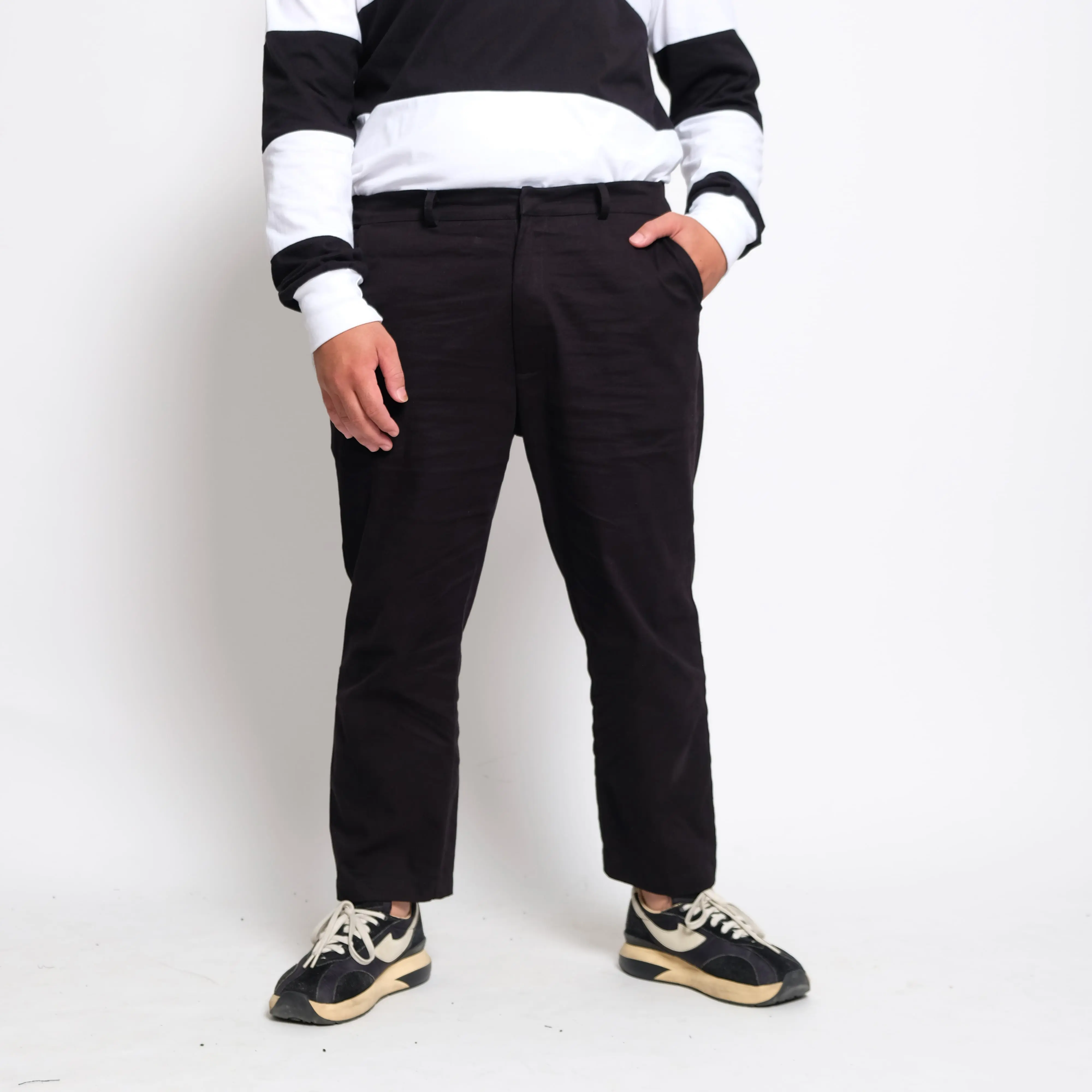 Amba - Ankle Pants Bigsize - Celana Formal Bigsize - Reguler Fit
