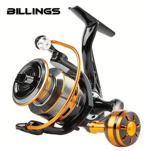 BILLINGS FH 1000~6000 シリーズ スピンニングリール 5.2:1 ギア比、22LB最大ドラグ スピンリール、淡水・海水用フィッシングアクセサリー