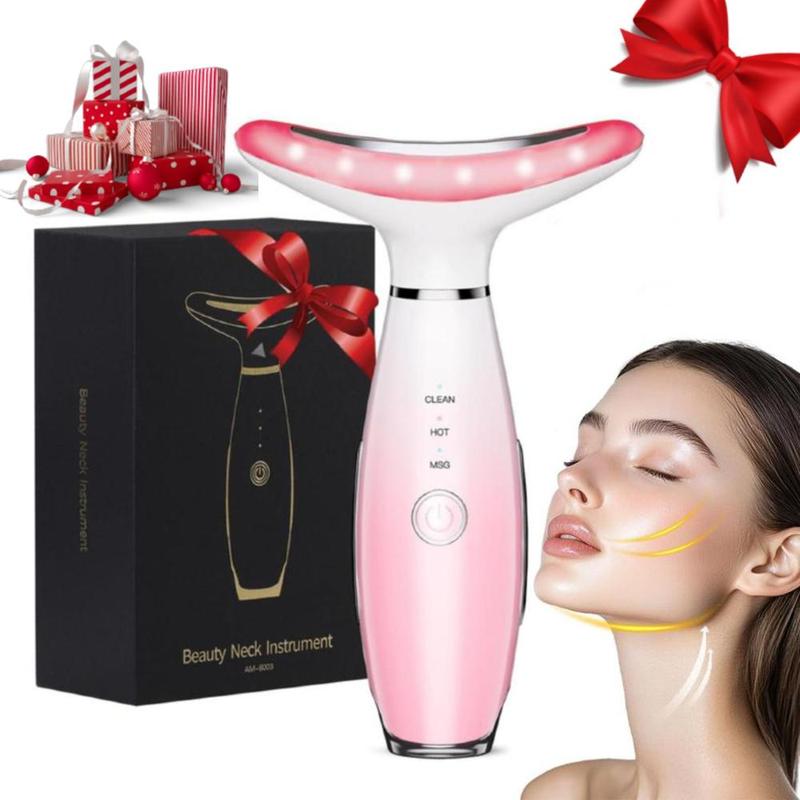 Product Introduction of 7 Color LED Facial Massager, Facial Skin Care Massager, Multifunctional Beauty Instrument for Neck and Facial Treatments 0