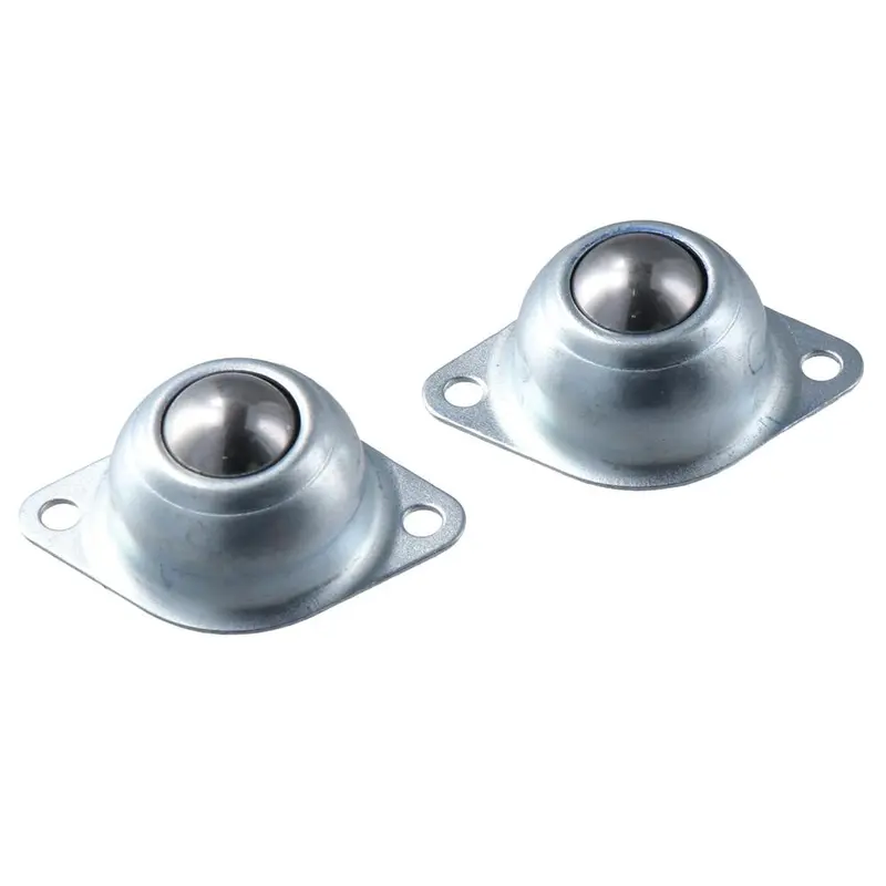 Bộ Chuyển Bóng Lăn Bằng Thép, 6 Cái, Tay Lái Linh Hoạt, Xoay 360º, 14Mm / 0.55 Inch, Bộ Chuyển Bóng Tròn, Khả Năng Tải 40lbs Cho Thiết Bị Gia Dụng 3