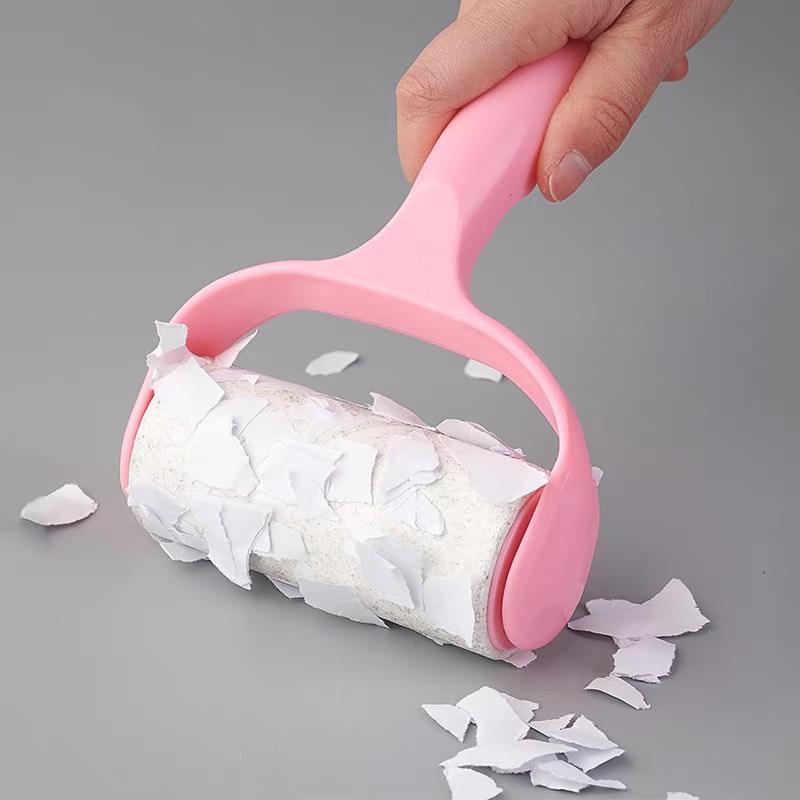 Combo 10 Lõi Lăn Bụi TẶNG KÈM 1 CÂY LĂN, Cây Lăn Bụi Làm Sạch Quần Áo, Chăn Ga, Đệm Sofa, Thanh Lăn Lông Chó Mèo