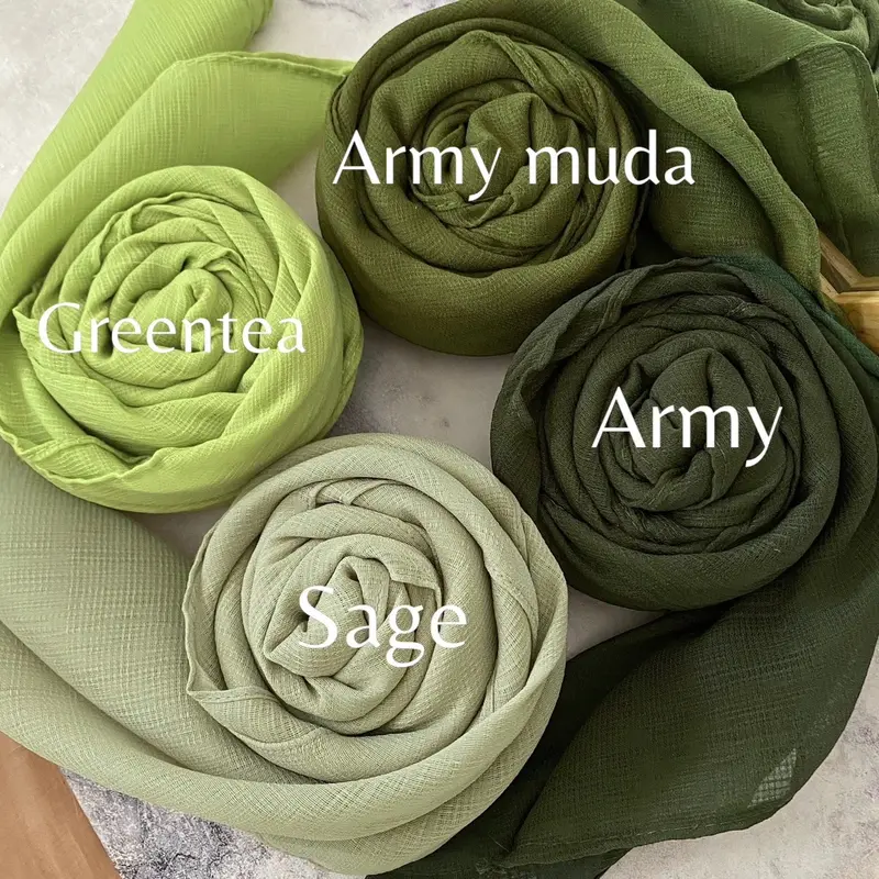 Hijab Segi Empat Cornskin Premium-Hijab Serat Jagung-Cornskin Jilbab 5