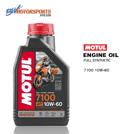 MOTUL 7100 10W-60 4T (1 Litre) 100% SYNTHETHIC
