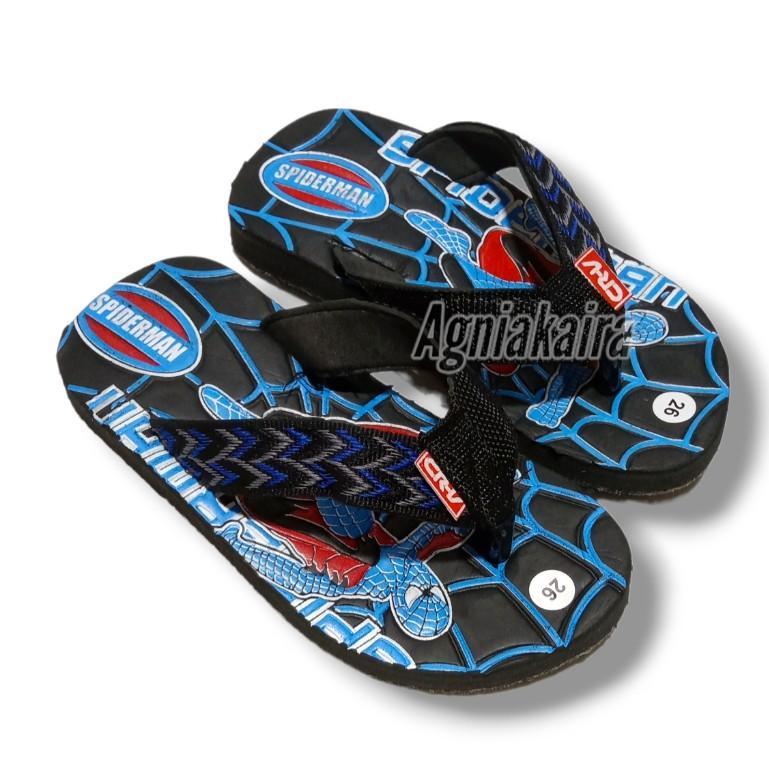 Product Introduction of Sandal Anak Laki-laki Motif Spyderman Fashion Terbaru Lucu 7