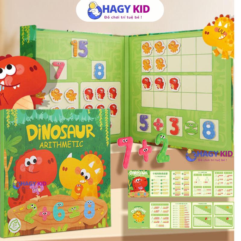  Đồ Chơi Nam Châm Cho Bé Chữ Cái Chữ Số Dày Dặn Hình Ảnh Rõ Nét Lực Hút Tốt Hagykid 