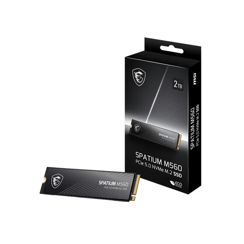 SSD MSI SPATIUM M560 1TB - 2TB PCIe Gen5 NVMe M.2 10300MB/s