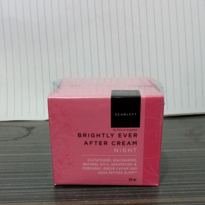 scarlett whitening cream all Bebas Alkohol 1