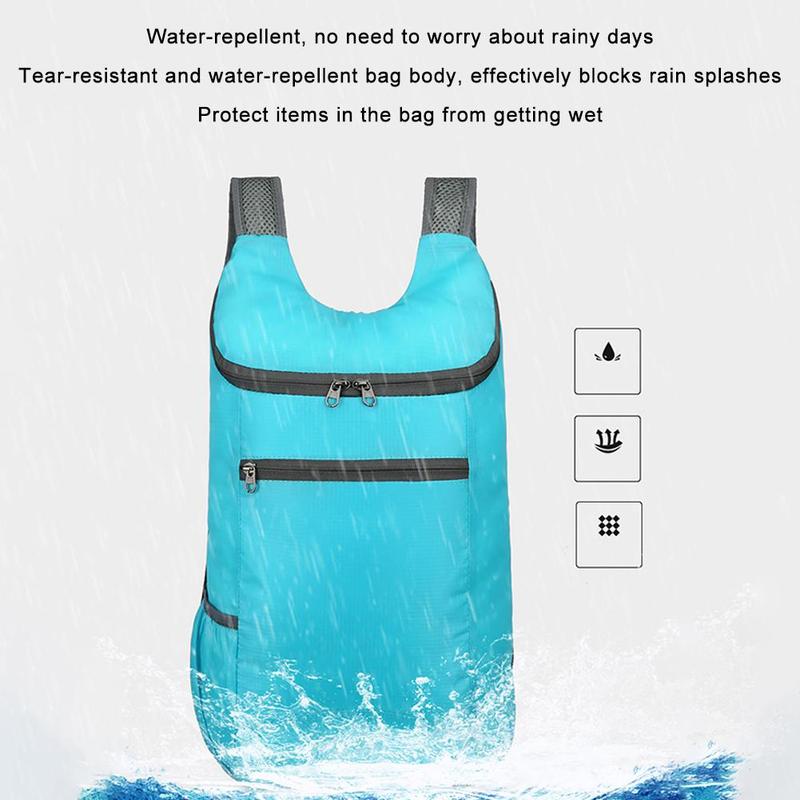 Product Introduction of Ultralight Foldable Waterproof Backpack Outdoor Hiking Bag Camping Sports Bag For Men Women T1E7 33