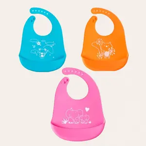 AMMON BABY CELEMEK MAKAN BAYI/ SLABER MAKAN BAYI IMPORT/ BAHAN SILIKON