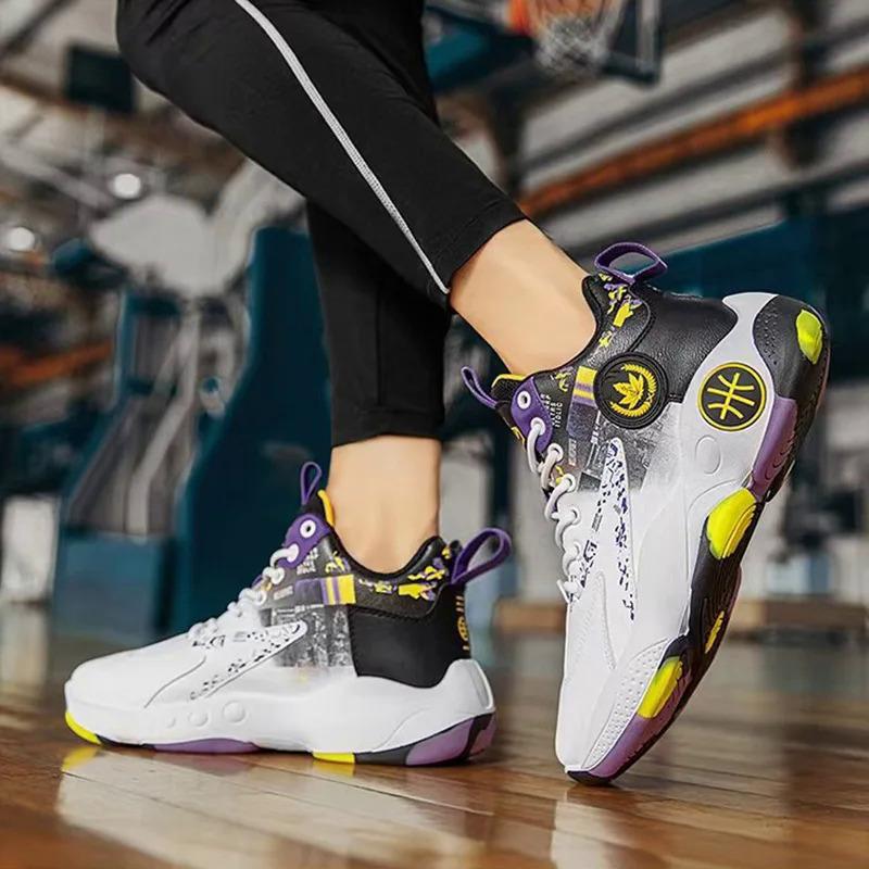 Product Introduction of 2024 new high-top sports shoes men's spring breathable running shoes men's basketball casual shoes 42