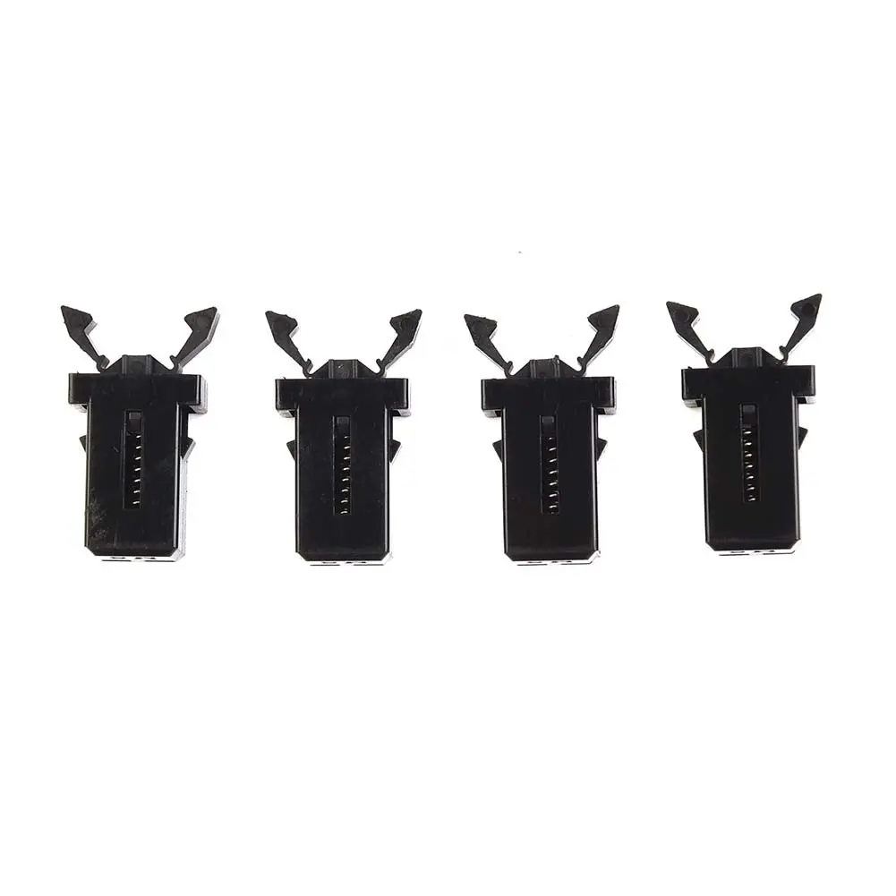 [IOKN] 4PCS Replacement Car Sunglasses Holder Overhead Console Latch Fit Most Trash