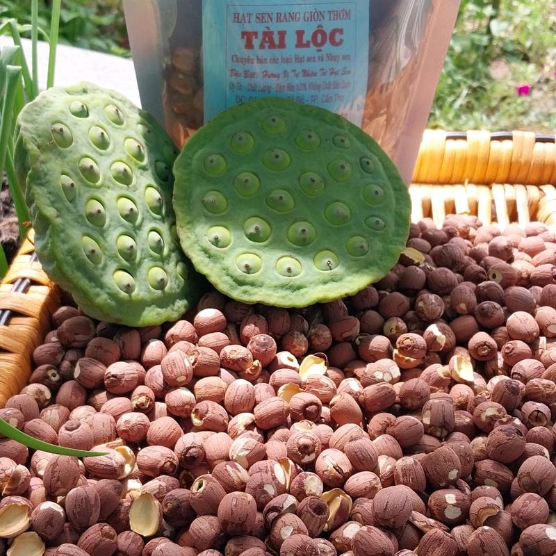 hạt sen rang giòn 1kg