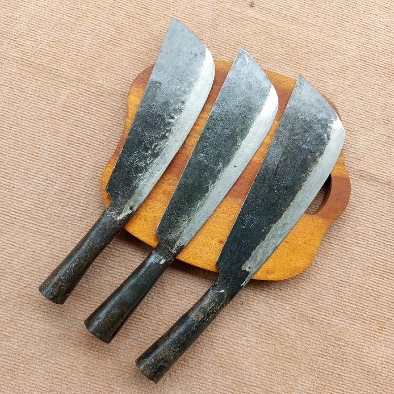 Đồ dùng nhà bếp - Dao bếp có 3 bản Lớn/to/đại. Dễ dàng chế biến trong nhà bếp dao làm bếp đen dao nhà bếp dao  phúc sen cao bằng 2