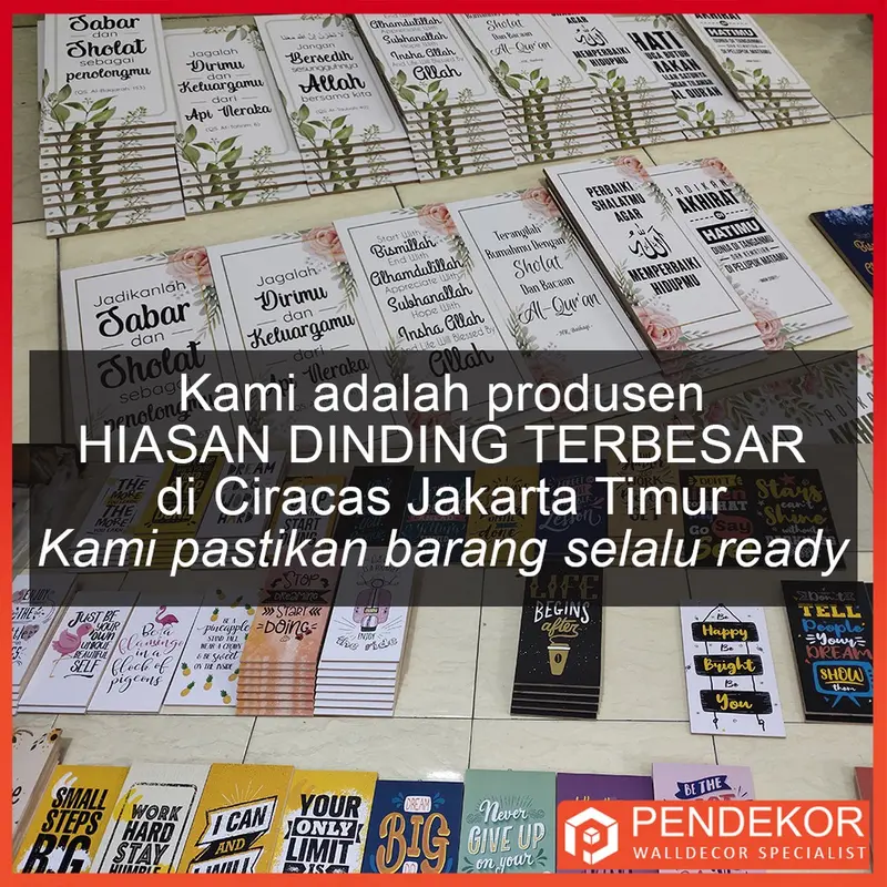 Set Hiasan Dinding Minimalis Dapat 4 Panel Pajangan Dinding - SETHOME02 2