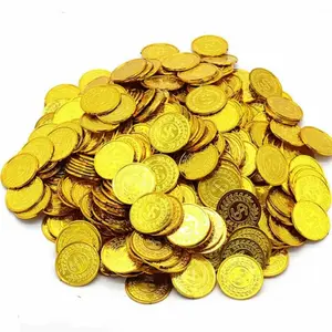 Pirate Gold Coin pirate treasure mainan koin emas harta karun bajak