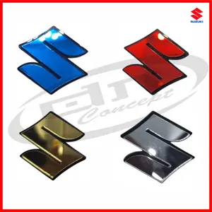 Emblem Logo SUZUKI Motor 3D Akrilik Variasi Modip Skywave Skydrive Spin Nex dll Motorcycle