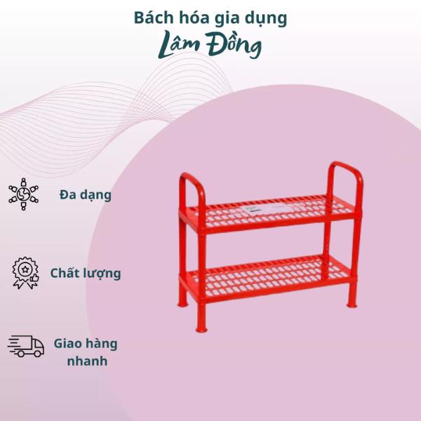  Tân Lập Thành - Kệ Dép Bàn Chân 2T 3T 4Tầng  141001-2 3 4   TLT  - Chất liệu nhựa cao cấp an toàn cho sức khỏe - Kích thước linh hoạt 47x19x40 57,5 76,5 cm - Thiết kế tiện dụng và bền đẹp 