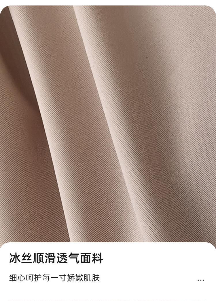 Product Introduction of 7A Mulberry Silk One-Piece Ice Silk Seamless Underwear for Girls, Simple Breathable Antibacterial Mid-Waist Triangle Briefs 12